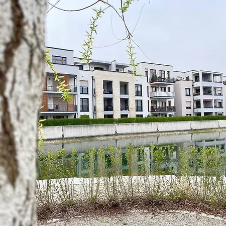 Amao-stays I 60qm Penthouse I King-size Boxspringbett I Seeblick I Europapark Apartamento